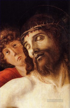  Dead Art - The dead christ supported by two angels dt1 Renaissance Giovanni Bellini
